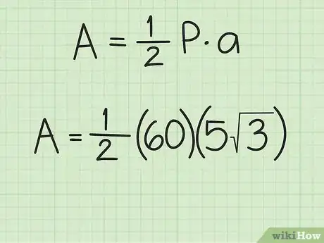 Immagine titolata Calculate the Area of a Hexagon Step 8
