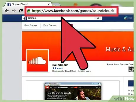 Immagine titolata Add an MP3 to Facebook Step 2