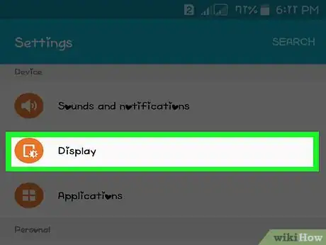 Immagine titolata Make the Android Text Size Larger Step 3