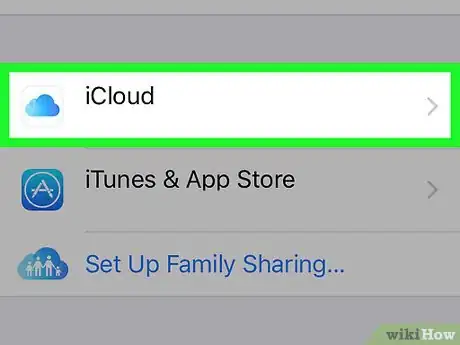 Immagine titolata Change Your iCloud Storage Plan Step 2