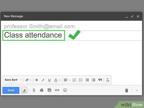 Immagine titolata Tell Your Teachers You Won't Be Here over Email Step 10