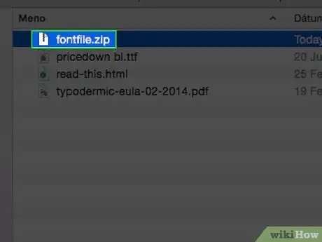 Immagine titolata Install a Font on a Mac Step 7