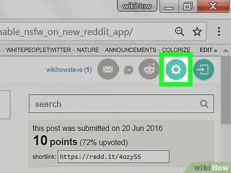 Immagine titolata Enable NSFW Content on Reddit Step 4