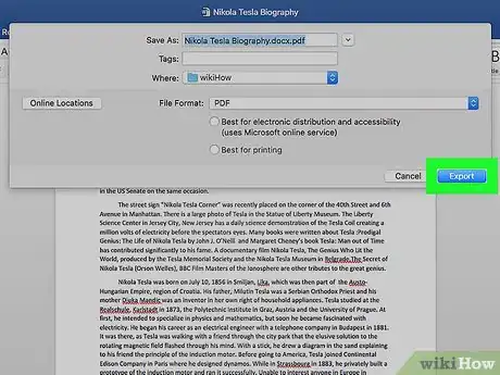 Immagine titolata Convert a Microsoft Word Document to PDF Format Step 29