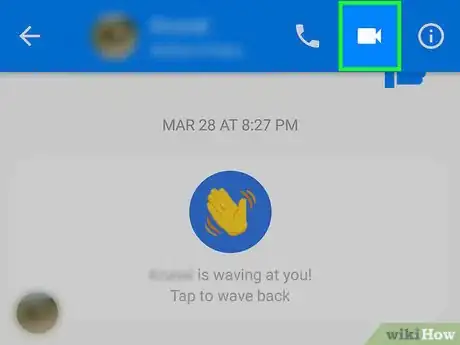 Immagine titolata Use Facebook Messenger's Video Effects on Android Step 3