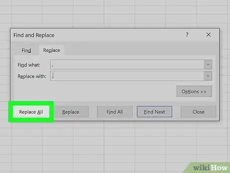 Immagine titolata Change a Comma to Dot in Excel Step 5