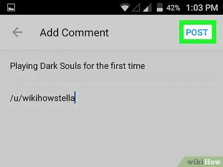 Immagine titolata Link to a User on Reddit on Android Step 6