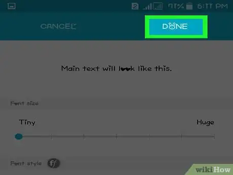 Immagine titolata Make the Android Text Size Larger Step 6