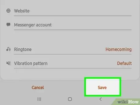 Immagine titolata Set a Ringtone for an Android Contact Step 9