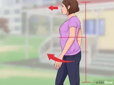 Immagine titolata Train Your 'V Shaped' Walking Style to a Straight Style Step 3