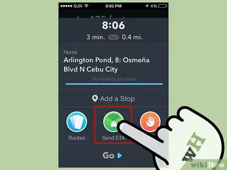 Immagine titolata Share Your Location in Waze Step 8