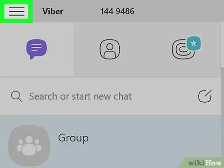 Immagine titolata Log Out of Viber on PC or Mac Step 8