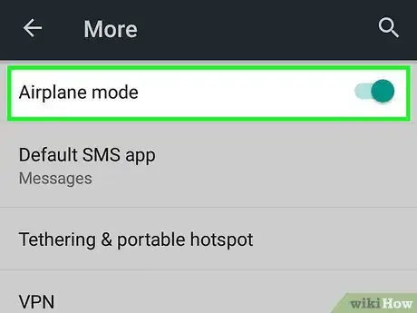 Immagine titolata Put an Android Phone Into Airplane Mode Step 6