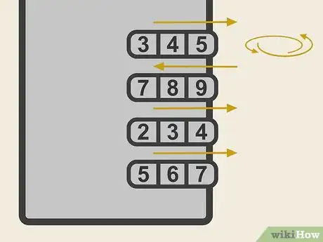 Immagine titolata Open a Combination Lock Step 11