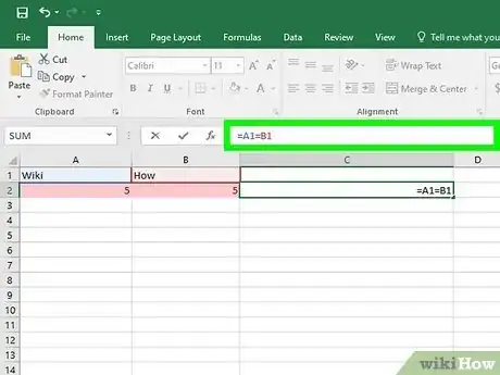 Immagine titolata Find Matching Values in Two Columns in Excel Step 11