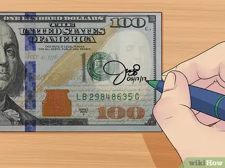 Immagine titolata Check if a 100 Dollar Bill Is Real Step 19