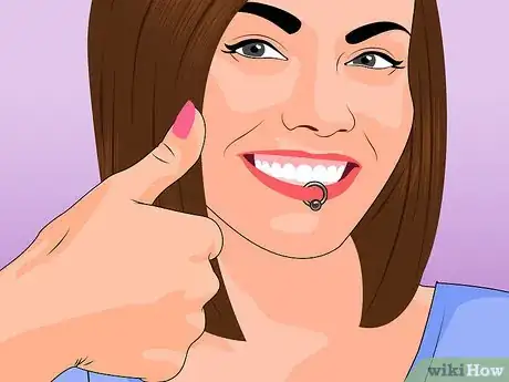 Immagine titolata Pierce Your Own Lip Step 10