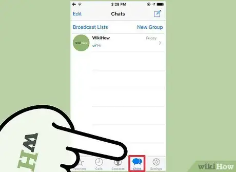 Immagine titolata Mark a Message as Unread on WhatsApp Step 2