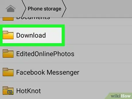 Immagine titolata Open the Download Manager on Android Step 3