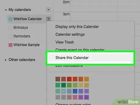Immagine titolata Share Your Google Calendar Step 4