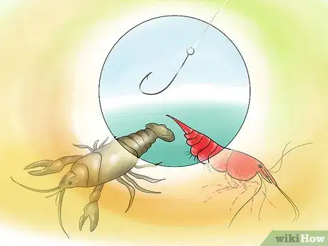 Immagine titolata Bait a Fishing Hook Step 7