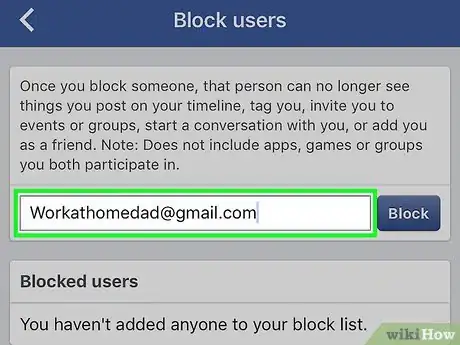 Immagine titolata Block Someone Who Has Blocked You on Facebook Step 6