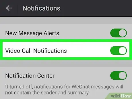Immagine titolata Change WeChat Notifications on Android Step 6