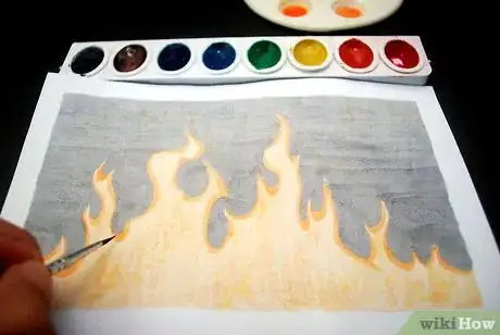 Immagine titolata Paint Fire Step 3