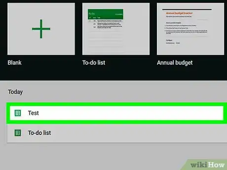 Immagine titolata Unlink a Form on Google Sheets on PC or Mac Step 2