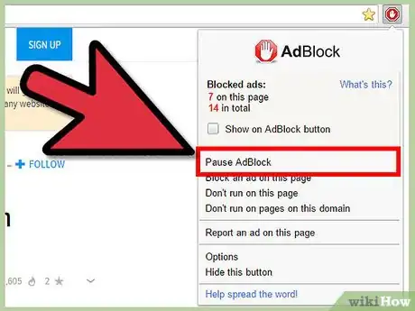 Immagine titolata Remove Ads on Google Chrome Using AdBlock Step 6