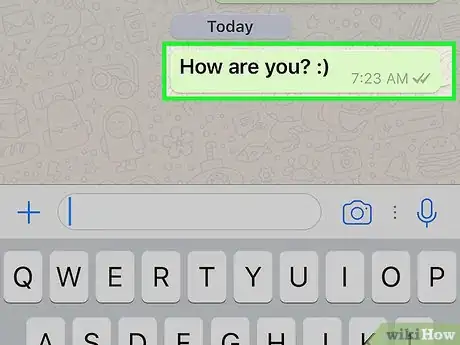 Immagine titolata Change Font on WhatsApp Step 8