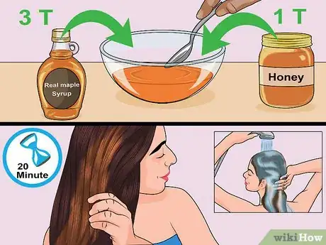 Immagine titolata Do a Maple Syrup Hair Mask Step 7