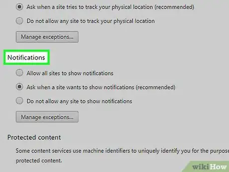 Immagine titolata Disable Notifications in Google Chrome Step 6