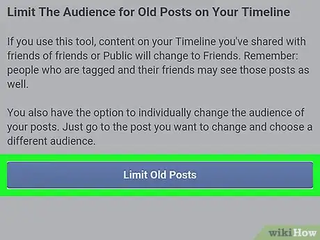 Immagine titolata Delete All Old Facebook Posts on Android Step 14