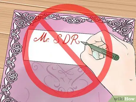 Immagine titolata Address Wedding Invitations Step 10