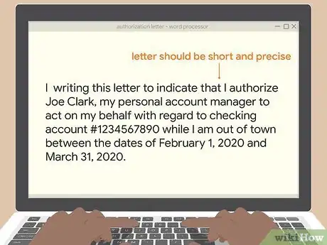 Immagine titolata Make an Authorization Letter Step 8