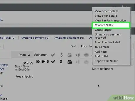 Immagine titolata Cancel an Order on eBay Step 13