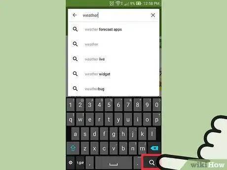 Immagine titolata Get a Weather Widget on Android Step 4