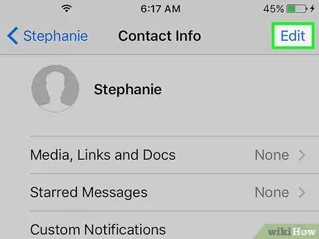 Immagine titolata Change Contact Name on WhatsApp Step 6