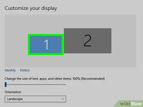 Immagine titolata Switch Monitors 1 and 2 on a PC Step 14