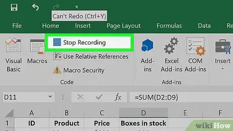 Immagine titolata Automate Reports in Excel Step 12