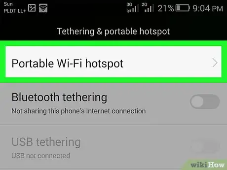 Immagine titolata View Who Is Connected to Your Hotspot on Android Step 10
