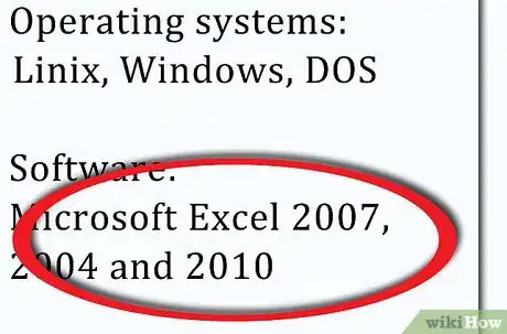 Immagine titolata Write a Summary of Your Computer Proficiency Step 2