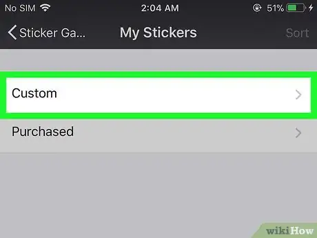 Immagine titolata Make Stickers on WeChat on iPhone or iPad Step 5