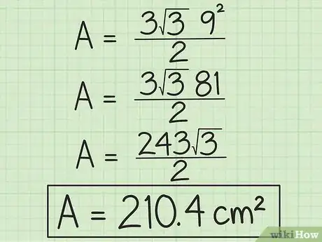 Immagine titolata Calculate the Area of a Hexagon Step 4
