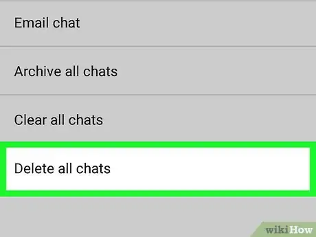 Immagine titolata Delete All Media on WhatsApp Step 12