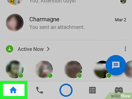 Immagine titolata Leave a Group Chat on Facebook Messenger on Android Step 2