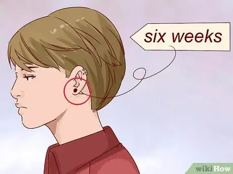 Immagine titolata Hide an Ear Piercing Step 1