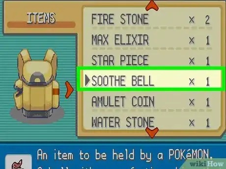 Immagine titolata Raise Friendship Level in the Pokémon Games Step 44