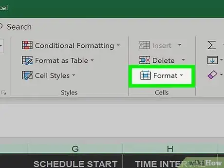 Immagine titolata Unhide Rows in Excel Step 16